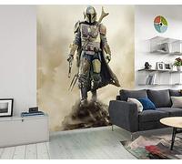 Star Wars King Size Photo Wallpaper 78x110 inch |200 x 280 cm | Mandalorian XL