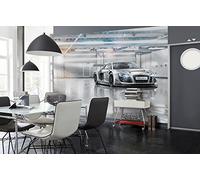 Komar Papier Fototapete - Audi R8 Le Mans - Größe 368 x 254 cm