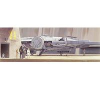Komar Papier Fototapete - Star Wars Classic RMQ Millennium Falcon - Größe 368 x 127 cm