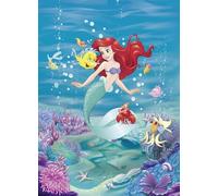 Mermaid Photo Wallpaper Disney wall mural girl bedroom 184x254cm blue wall decor