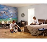 Wallpaper Mural Tropical scenery green palms sea children kid poster photo wall