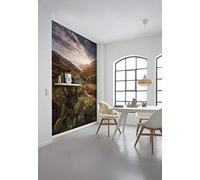 Komar SHX4-092 Non-Woven Photo Wallpaper Warm Light XXL Decoration Nature Landscape Bedroom Living Room Office Hallway Size 200 x 280 cm (Width x Height) Multi-Coloured