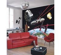 Star Wars Giant Wall mural Wallpaper Millennium Falcon chlildrens room