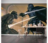 Komar Star Wars Non-Woven Photo Wallpaper Yellow Brown 500 x 250 cm Width 50 cm