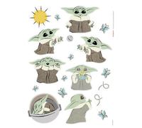 Komar Star Wars The Mandalorian Grogu Sunshine Self-Adhesive Wall Stickers