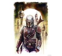 Komar Star Wars Wall Picture Mandalorian Impaler Decoration Poster Art Print Size 30 x 40 cm WB-SW-016-30x40