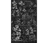 Komar VD-052 Mural/Wallpaper/Poster, Black/White