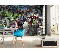 Komar Non-Woven Photo Wallpaper Marvel Avengers Assemble Size 400 x 250 cm Children's Wallpaper