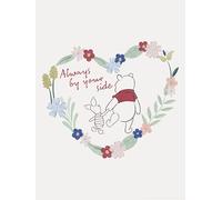 Komar Wall Picture Disney Winnie the Pooh Always by Your Side - Size 30 x 40 cm - Poster, Children's Room Decoration - Rolled without Frame, Colourful
