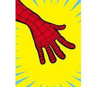 Komar Wall Picture Marvel PowerUp Spider-Man Hand Size: 30 x 40 cm