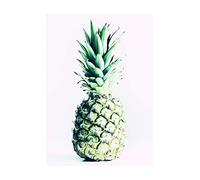 Komar Wall Picture Pineapple Poster Picture Living Room Bedroom Decoration Art Print Without Frame Available in 3 Sizes, , Pink, Green, Multicoloured, 30 x 40 cm
