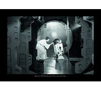 Komar Wall Picture Star Wars Classic Leia R2D2 Quote Children's Room Decoration Art Print Without Frame WB125-70 x 50 cm Dimensions 70 x 50 cm (Width x Height)