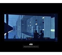 Komar Wall Picture Star Wars Classic RMQ Death Star Control Children's Room Decoration Art Print Without Frame WB132-50 x 40 cm Size 50 x 40 cm (Width x Height)