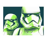 Komar Wall Picture | Star Wars Faces Stormtrooper | Children's Bedroom Decoration Art Print | No Frame | WB172-40 x 30 cm | Size: 40 x 30 cm (Width x Height)