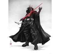 Komar Wall Picture Star Wars Vision Samurai Dark Lord Size 40 x 50 cm Poster Nursery Decoration Rolled without Frame