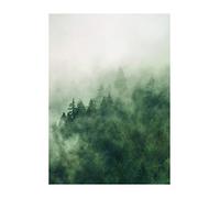 Komar Wall Picture Tales of The Carpathians Poster Picture Living Room Bedroom Decoration Art Print Without Frame Available in 3 Sizes, , White, Grey, Green, 30 x 40 cm