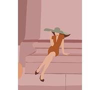 Komar Wall Picture - Thousand and One Nights - Size: 50 x 70 cm - Poster Art Print Decoration Living Room Bedroom