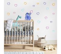 Komar Wall Sticker - Stitch Artist - Size 50 x 70 cm - Disney Wall Stickers Children's Room Stickers Colourful