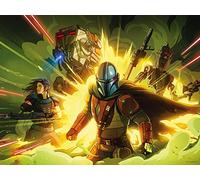 Komar Wandbild Dekoration, Kunstdruck | Größe Star Wars Mandalorian Fireteam Baby Yoda Decoration Wall Picture Poster Art Print Size 70 x 50 cm No Frame WB-SW-015-70x50, Colourful