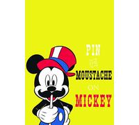 Komar WB042-50x70 Disney Wall Picture Mickey Mouse Moustache for Children's Room, Baby Room, Decoration, Art Print, Size 50 x 70 cm (Width x Height) without Frame