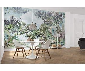 Komar XXL 4-1025 Non-Woven Photo Wallpaper Tropical Heaven Design 4 Sheets Rainforest Design Wallpaper