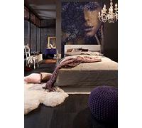 Komar XXL2-012 184 x 248 cm Lace Textured Wallpaper Mural - Neutral (Pack of 2)