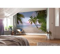 Komar XXL4-528 368 x 248 cm National Geographic Paradise Morning Mural Wallpaper - Blue (4-Piece)
