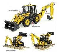 Komatsu Wb97s-8 Backhoe Loader 1:50 Scale Model 8139 by UNIVERSAL HOBBIES