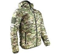 Kombat Army Xenon Reversible Puffer Jacket Hooded Coat Camo BTP Green New (Large)