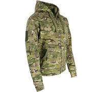 Kombat Tactical Btp Spec-ops Hoodie Mens Full Zip Deluxe Heavy Weight Chunky Drawstring Neck Ropes (XL= 46-48 Inch Chest)
