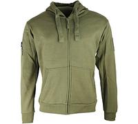Kombat Tactical Mens Spec Ops Fleece Hoodie Hoody Green And Deluxe Heavy Weight Material Military Special Forces (XL = Chest 44-46 inch)