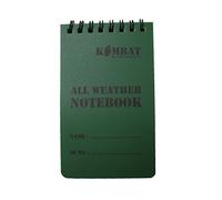 Kombat UK All Weather Waterproof 50 Page Military Mini Notebook