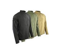 Kombat UK Alpha Mid-Layer Tactical Fleece (Small, Green)