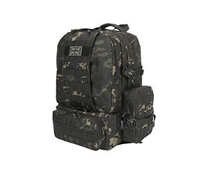 Kombat UK Army Rucksack Military Daysack Backpack Tactical Molle Expedition Black Camo 50L