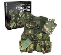 Kombat UK Kids Adventure Vest Dpm Set, Camoflauge