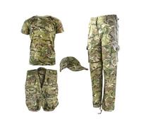 Kombat UK Kids BTP/MTP Camouflage Explorer Army Kit - 3-13 Years (9-10 Years)