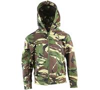 Kombat UK Kids Camo Hoodie - Dpm Camo, 9-11 Years