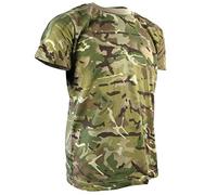 Kombat UK Kids Camo T-Shirt - British Terrain Pattern, 7-8 Years