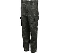 Kombat UK Kids Combat Trousers - BTP Black, 3-4 Years