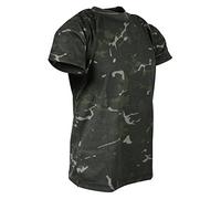 Kombat UK Kids Kids Camo T-shirts - BTP Black, 12-13 Years