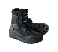 Kombat UK Kids Leather Cadet Patrol Boots, Black, Side Zip, Thinsulate Lining, UK Sizes 8-13 (UK 1)