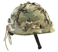 Kombat UK Kids M1 Helmet with Btp Cover - British Terrain Pattern, One Size