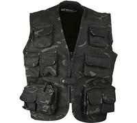 Kombat UK Kids Tactical Vest - BTP Black, 3-4 Years