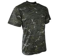 Kombat UK Men Adult Camo T-shirts - BTP Black, Medium