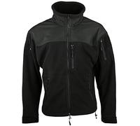 Kombat UK Men Defender Tactical Fleece - Black, Large