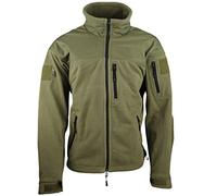 Kombat UK Men Defender Tactical Fleece - Olive Green, Medium