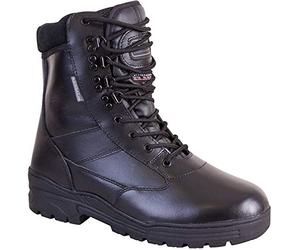 Kombat UK Men's All Leather Patrol Boots, Black, 13 UK (47 EU)