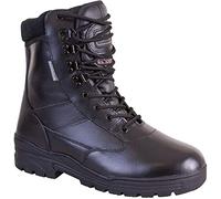 Kombat UK Men's All Leather Patrol Boots, Black, 7 UK (41 EU)