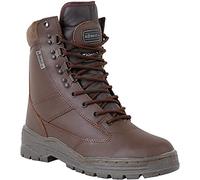 Kombat UK Men's All Leather Patrol Boots - MOD Brown, Size 6
