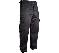 Kombat UK Men's Combat Trousers, Black, 40